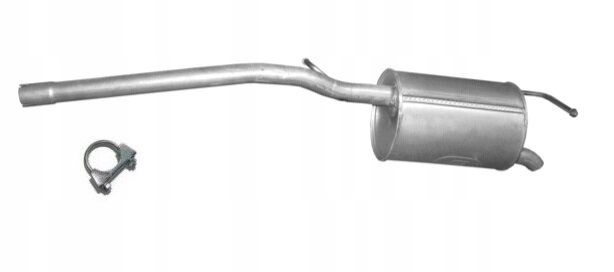 Tłumik tył vw caddy iii 1.2 04- - POLMOSTROW 30.02AL