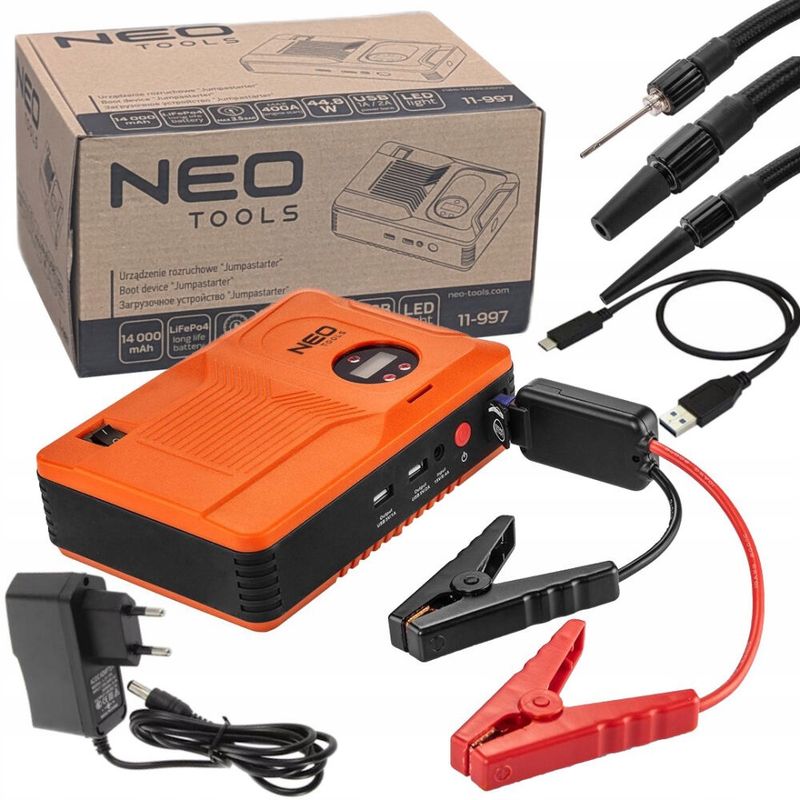 Urzadzenie rozruchowe jumpstarter power - NEO TPX11-997