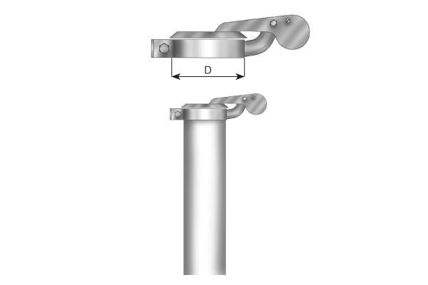 Końcówka rury wydechowej - DINEX DIN98427