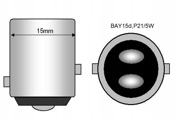 Żarówki, ksenony, led - M-TECH LB827W-01B