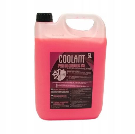 Płyn do chłodnic coolant g12 5l czerwony COL894515