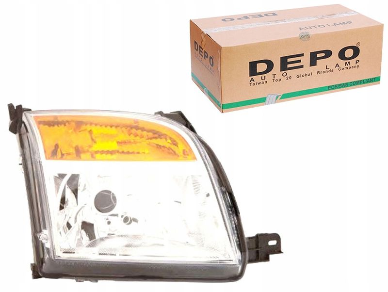 Reflektor fo head lamp. unit..ece.elec.w/s motor. f… - DEPO 431-1198RMLD-EM
