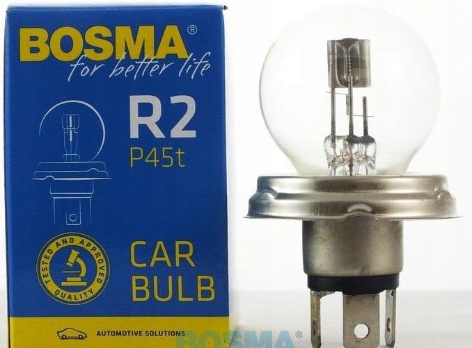 Zar.r2 12v 45/40w asymetryczna - BOSMA LED1116