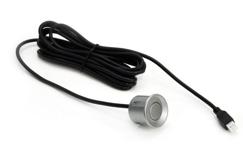 Czujnik parkowania srebrny 22mm - AMIO AMI01014