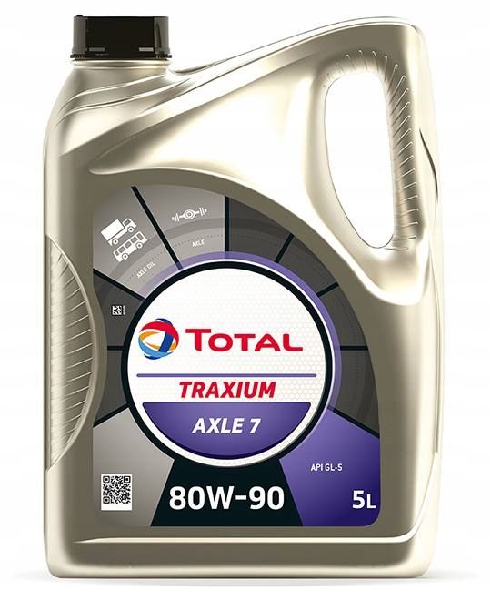 Total traxium axle 7 80w90 5l gl-5 2214087
