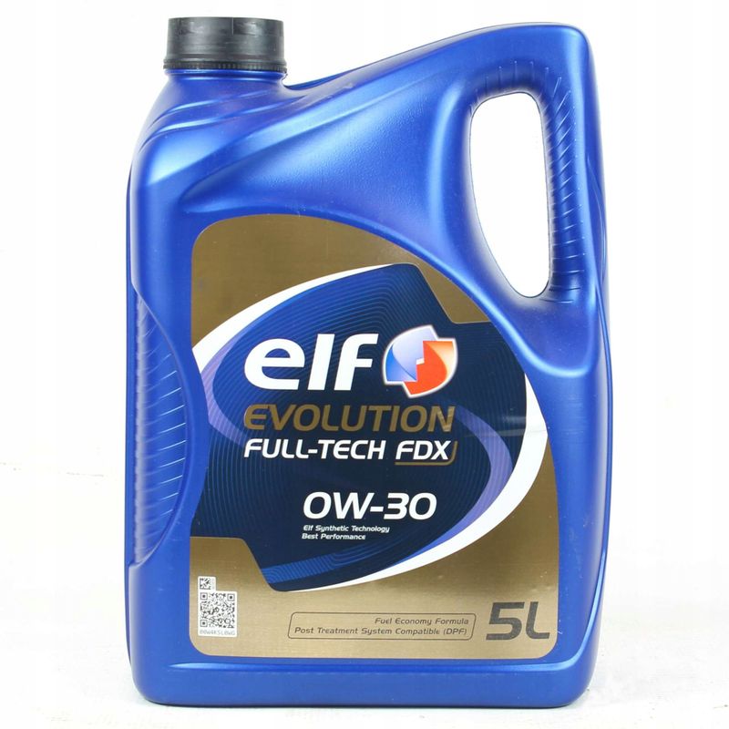 Olej ELF 0W-30 Full-Tech FDX 5L OLEELF0W30FDX5