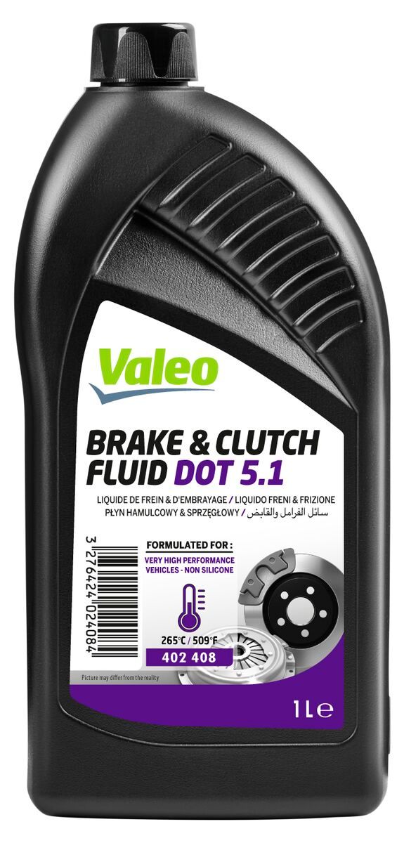 Płyn hamulcowy.dot 5.1 1l - VALEO 402408