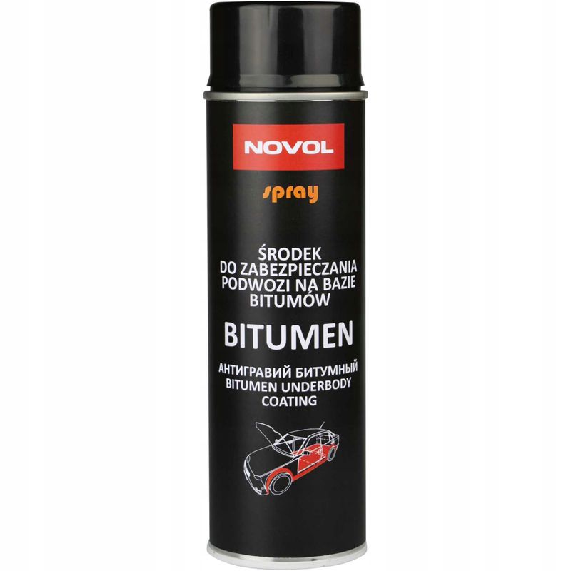 Novol-spray bitumen 500ml NOV90397