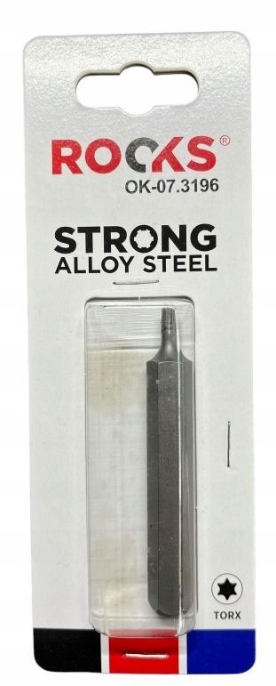 Long bit 10 mm (3/8 ) torx t20 x 75 mm, s2 - Rooks OK-07.3196