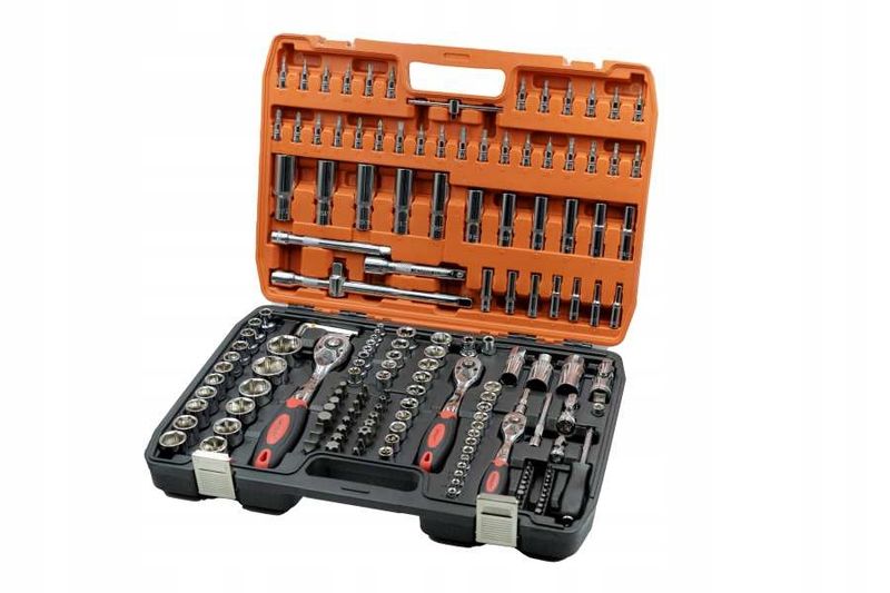 Wałizka narzedziowa 172el.1/2" 3/8" 1/4" - SATA SATGR51032