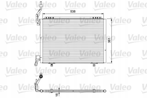 Skraplacz * fiesta, b-max 2012 t3jb (c16ds0x) (2012>) - VALEO 814074