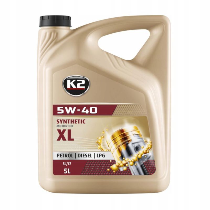 Olej k2 5w-40 sl/cf/cf-4 5l - K2 MELLE MELO1105E