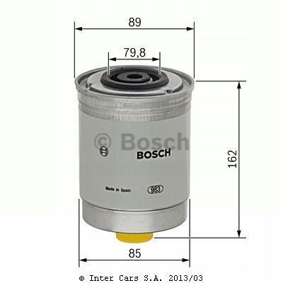 Filtr paliwa - BOSCH 1 457 434 408