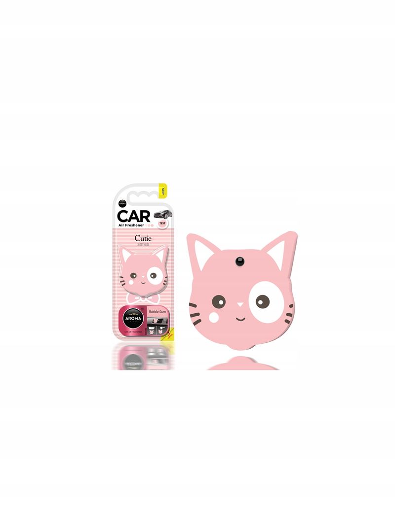 Zapach aroma car quotes cat bubble gum PARMTMP025668