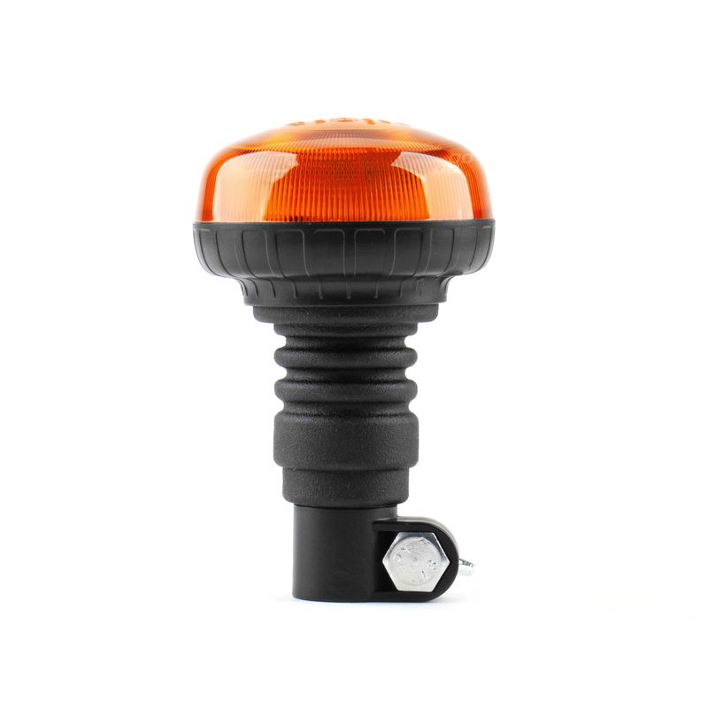 Lampa ostrzegawcza błyskowa mini kogut 18 LED flex R65 R10 12V 24V W21pl - AMIO AMI02921