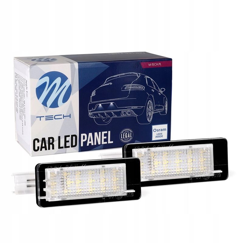 Lampa oświetlenia tablicy rej. - M-TECH CLP122