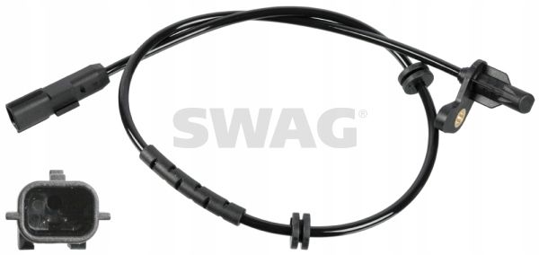 Czujnik abs /l/ tył captur/clio 12- - SWAG 60107902